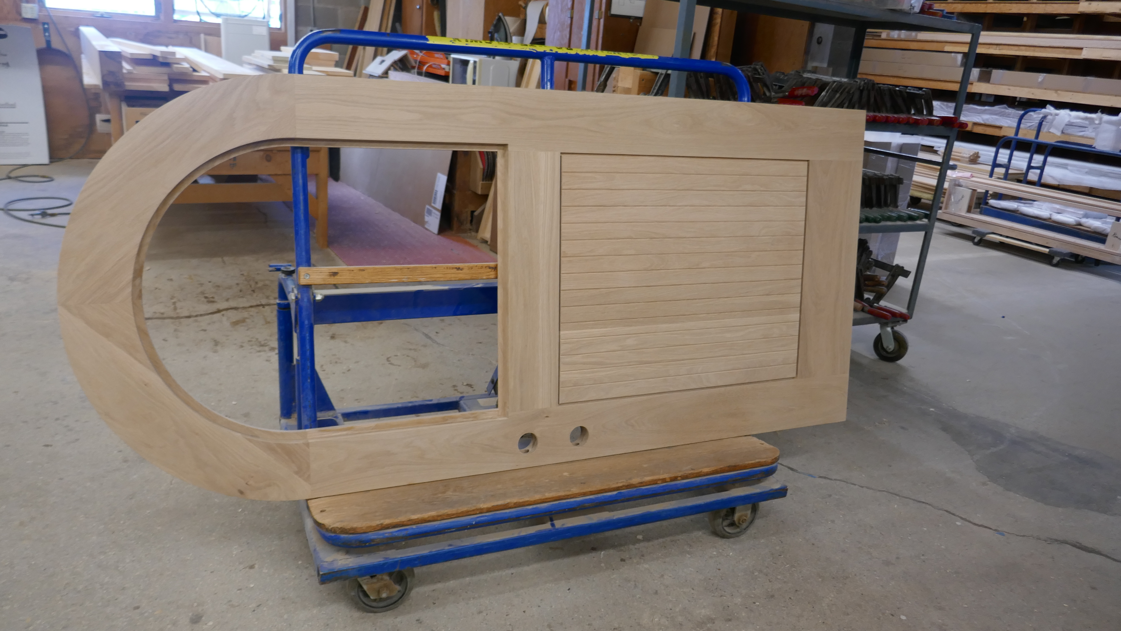 Foto: Tür aus Echtholz