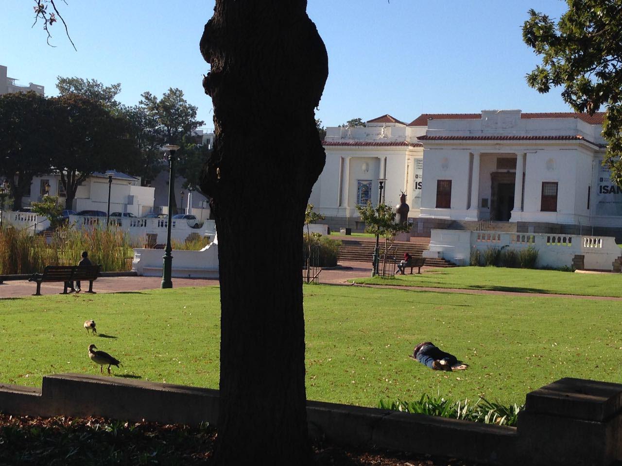 Aufnahme von einem Haus in Kapstadt